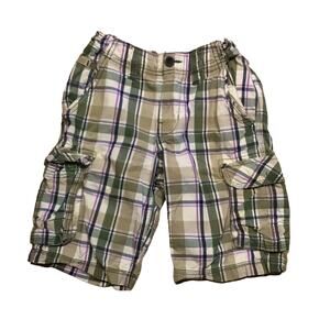 Brothers Plaid Cargo Short